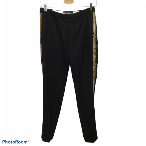 Scotch & Soda Side Stripe Snake Tuxedo Trouser Pant - Picture 1 of 11